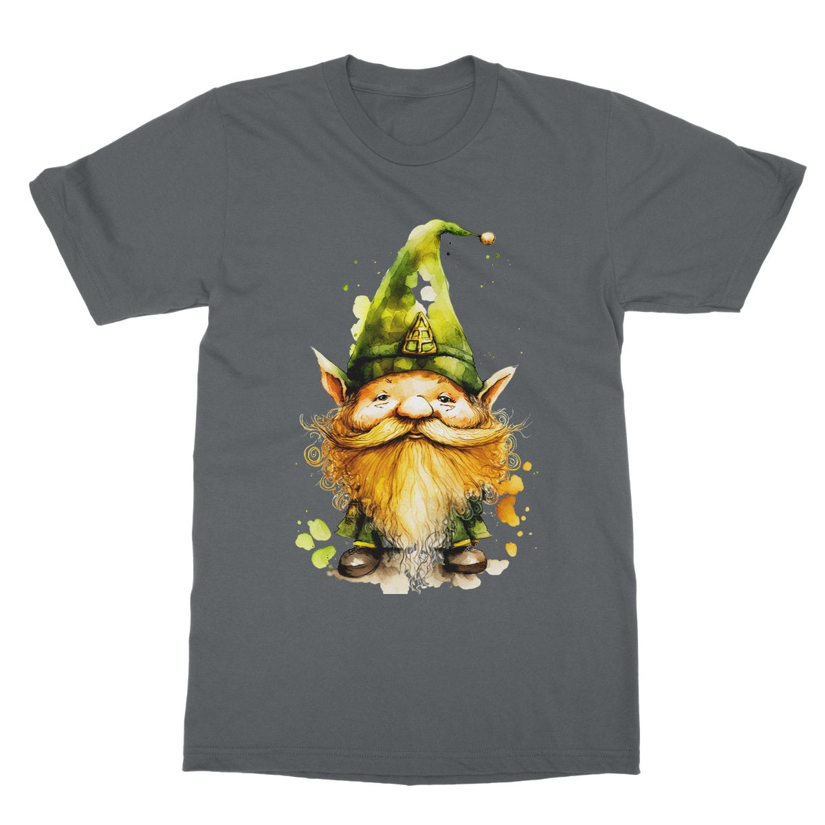 Cute Lucky Mystical Leprechaun Softstyle T-Shirt