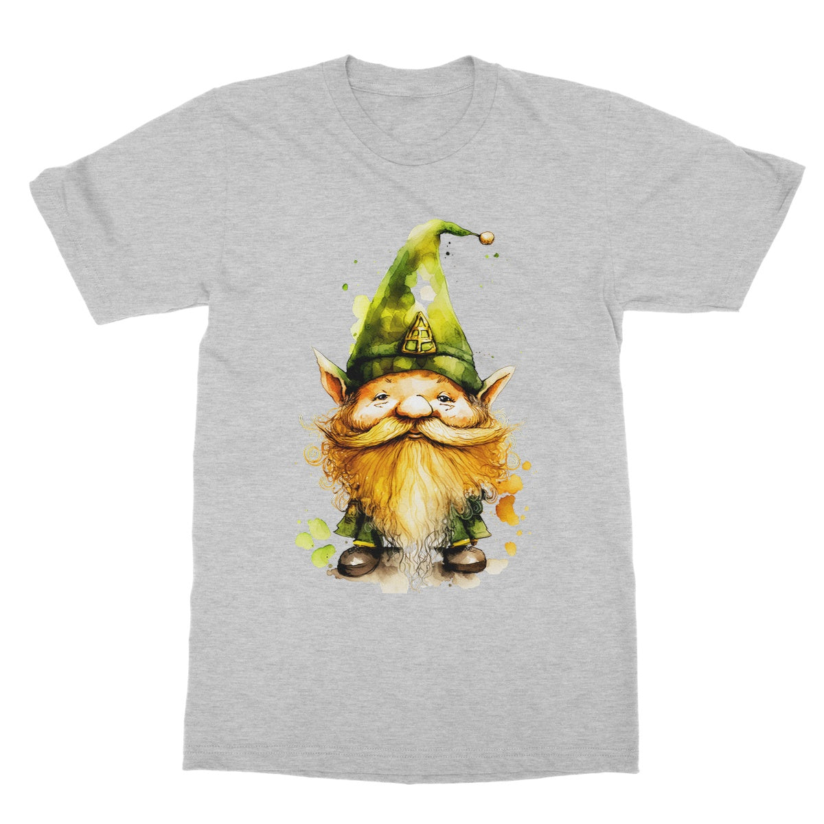 Cute Lucky Mystical Leprechaun Softstyle T-Shirt