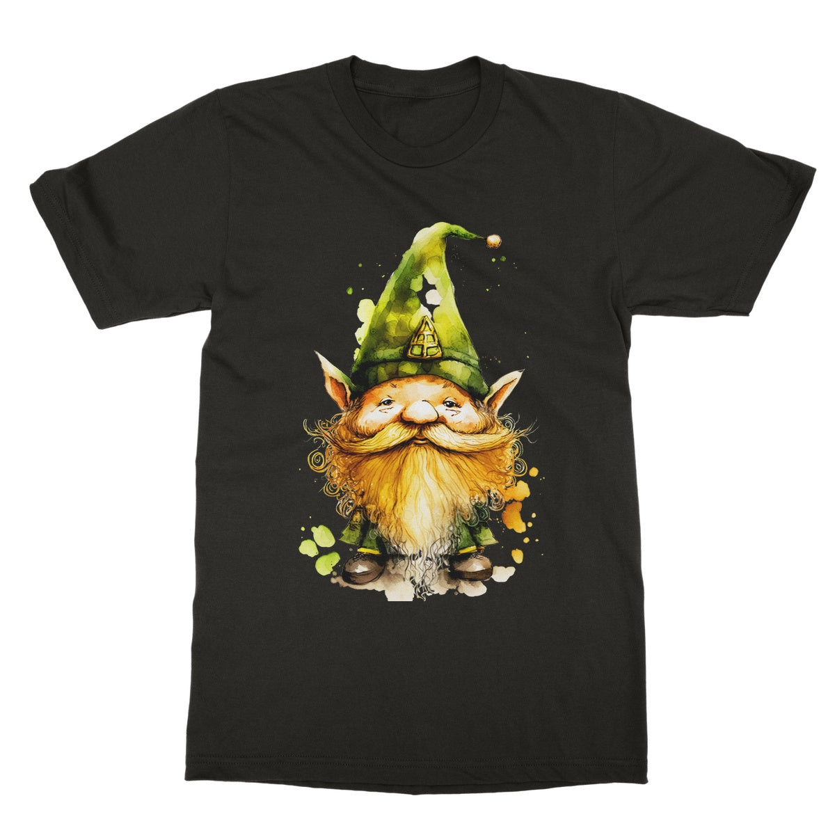 Cute Lucky Mystical Leprechaun Softstyle T-Shirt