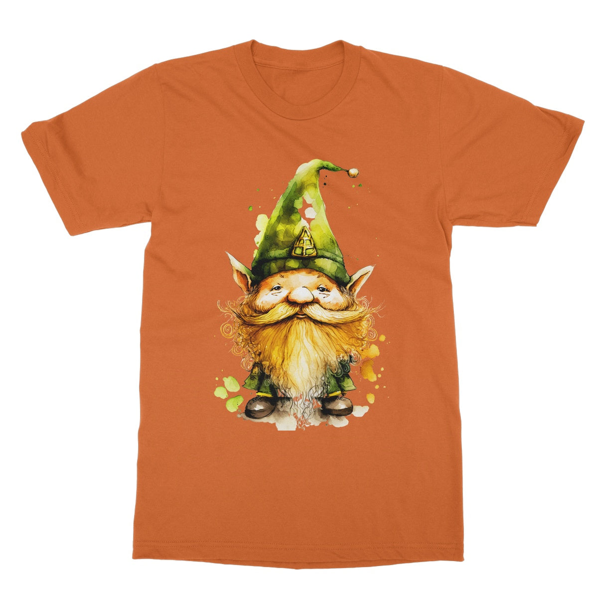 Cute Lucky Mystical Leprechaun Softstyle T-Shirt