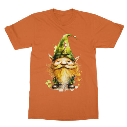 Cute Lucky Mystical Leprechaun Softstyle T-Shirt