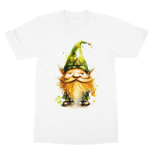 Cute Lucky Mystical Leprechaun Softstyle T-Shirt