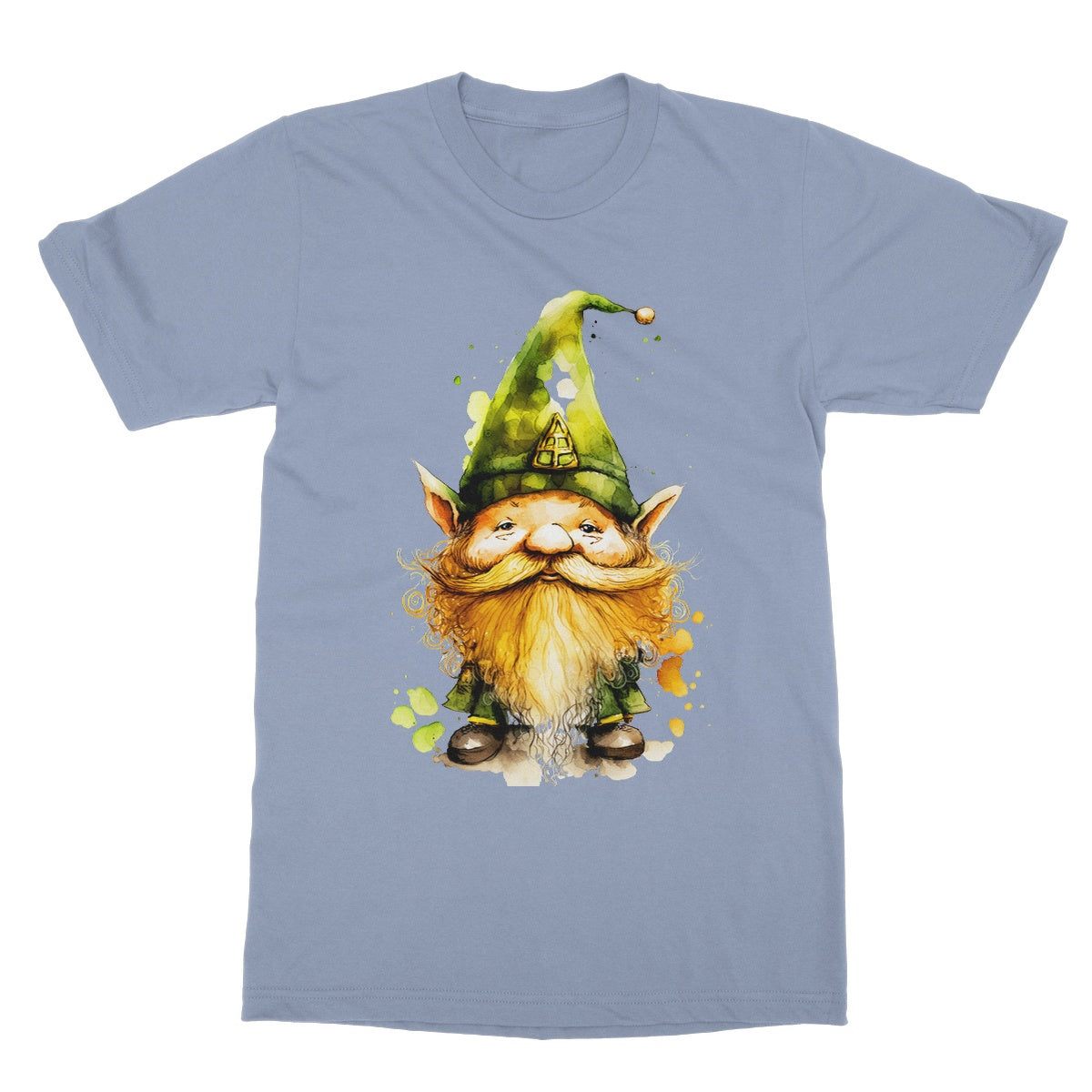 Cute Lucky Mystical Leprechaun Softstyle T-Shirt