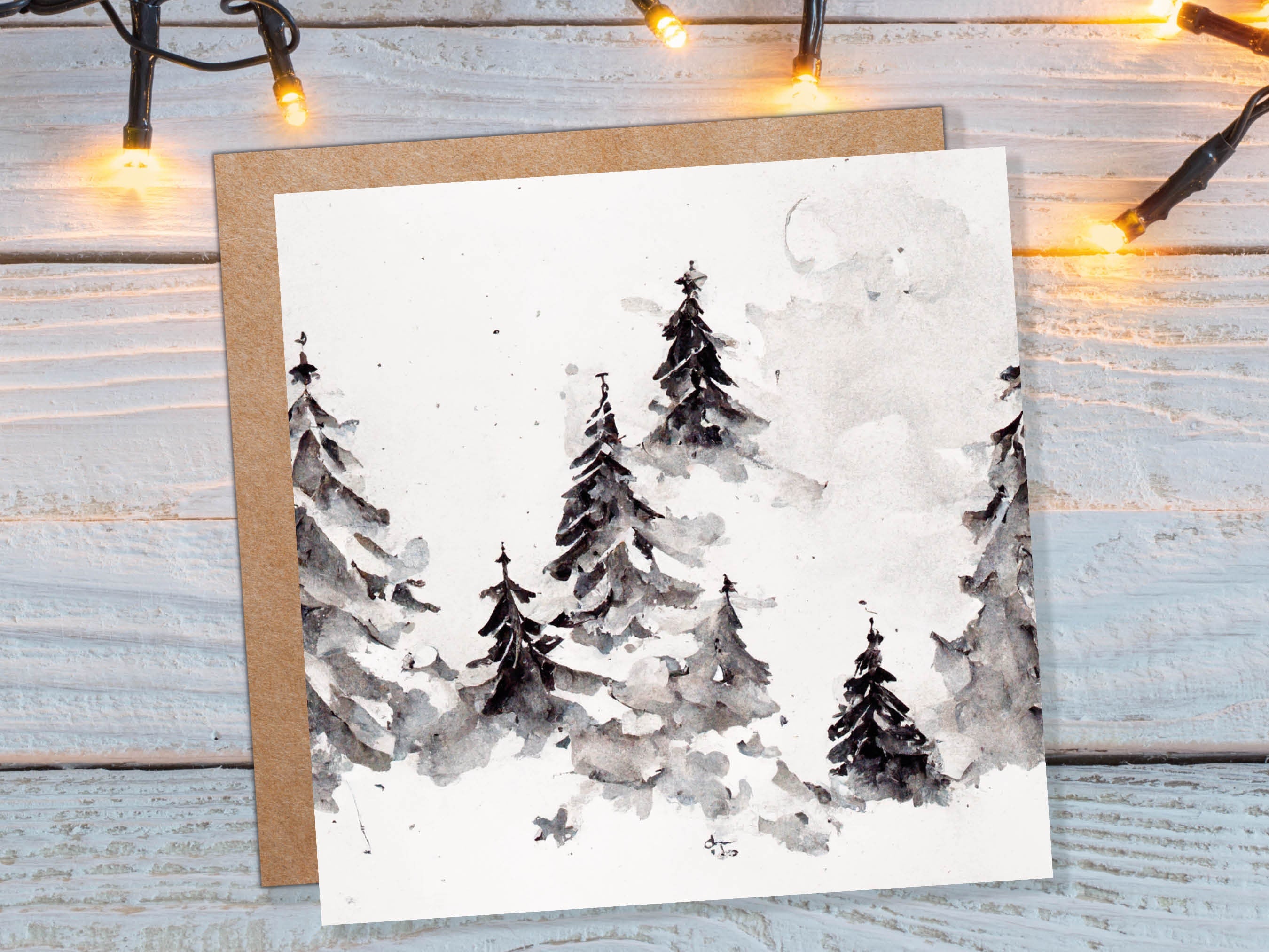 Watercolour christmas deals