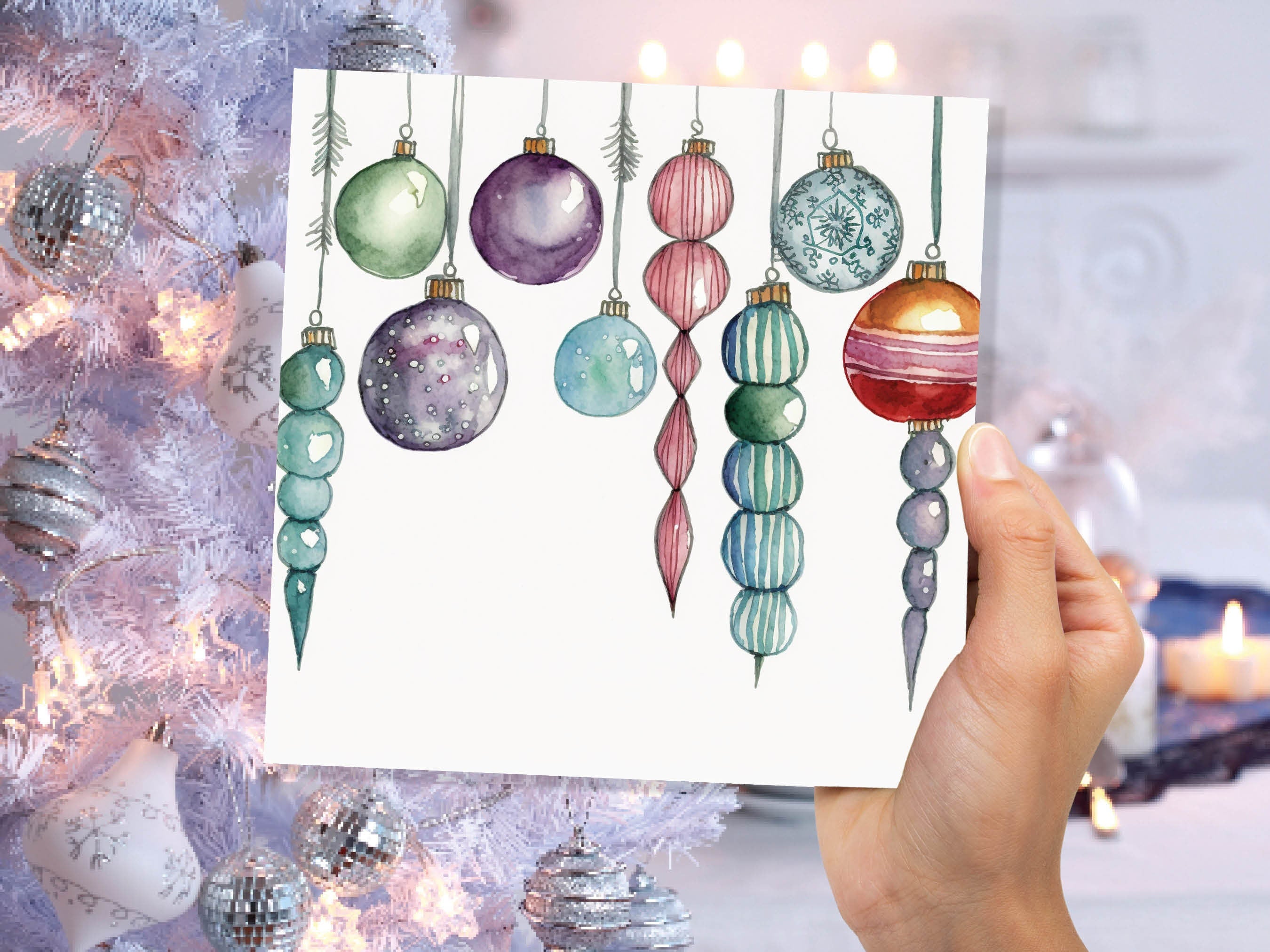 Christmas decoration clearance cards